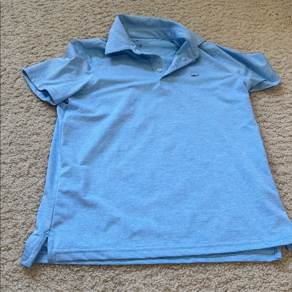 Vineyard Vines Kids' Blue, Green, and Striped Button Down Shirts - Picture 5 of 7